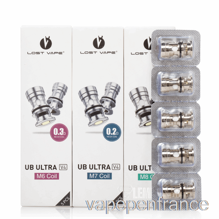 Bobines De Remplacement Ultra Boost Vape Perdues Bobines Mtl 1.0ohm (v1) Stylo Vape